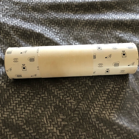 RARE CHANEL 7 pound roll of wrapping paper AUTHENTIC vintage from 1988 - Picture 5 of 5
